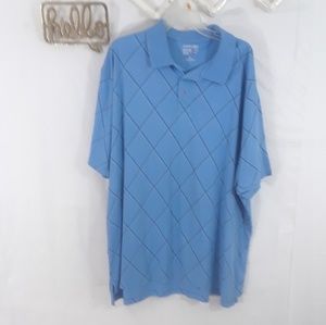 St. John's Bay Blue polo size 3XL